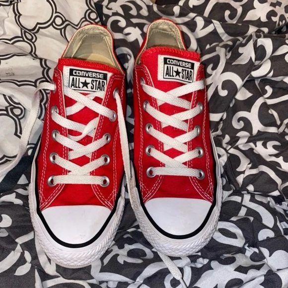 Converse Shoes - Red converse